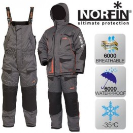 Kostiumas žieminis Norfin Dicovery  Grey  2 dalių